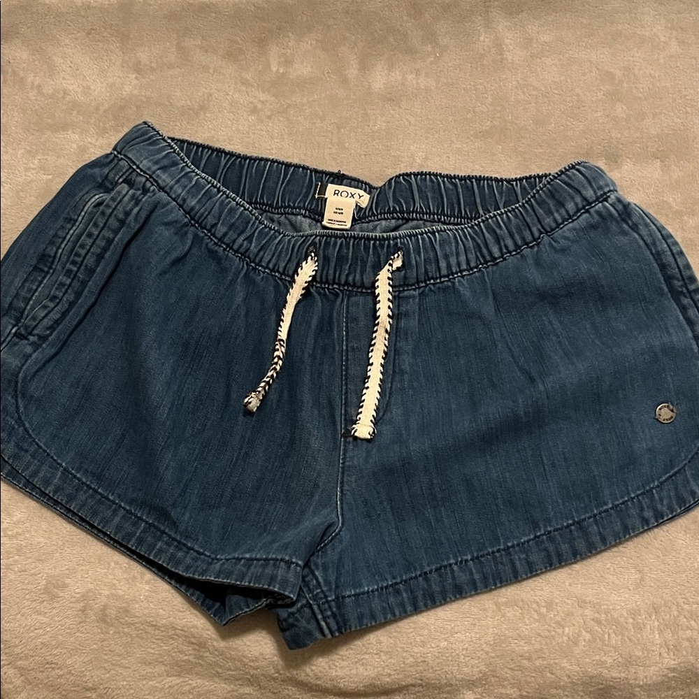 Roxy Women's Navy Jean Shorts